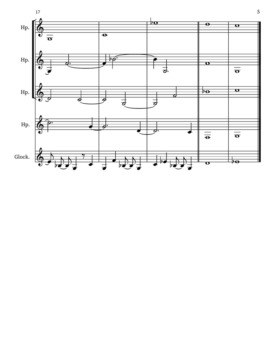 Fourths Fourths Small Ensemble scores gallery preview page 5