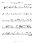 Star Spangled Banner - Flute I