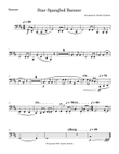 Star Spangled Banner - Bassoon