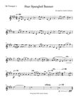Star Spangled Banner - Bb Trumpet I