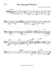 Star Spangled Banner - Tuba