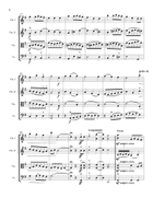 We Wish You a Merry Christmas - String Quartet String Quartet scores gallery preview page 5