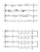 We Wish You a Merry Christmas - String Quartet String Quartet scores gallery preview page 6
