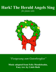 Hark! The Herald Angels Sing (Easy Piano Arrangement)