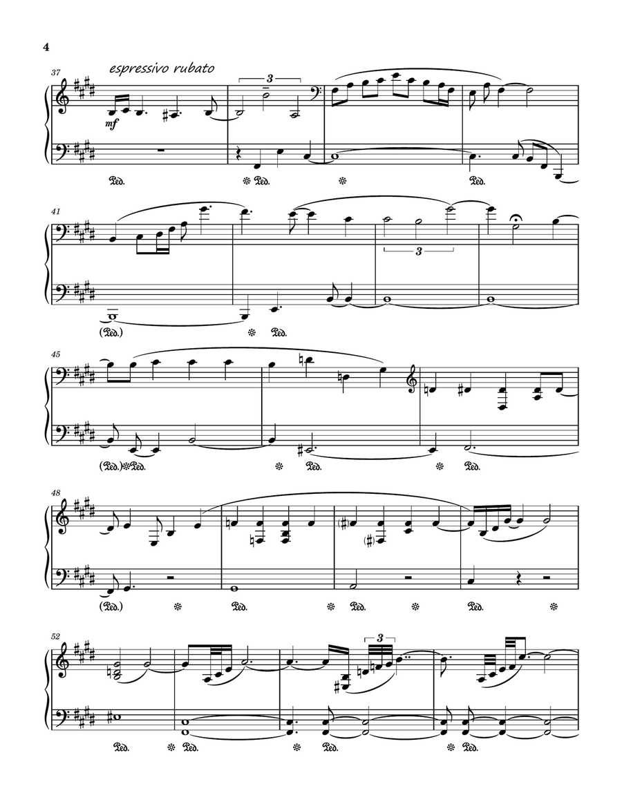 Thanks For The Memory Piano Solo scores gallery preview page 4