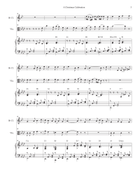 A Christmas Celebration (Duet for Bb-Clarinet and Viola) B-Flat Clarinet scores gallery preview page 3
