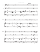 A Christmas Celebration (Duet for Bb-Clarinet and Viola) B-Flat Clarinet scores gallery preview page 6