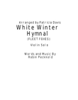 White Winter Hymnal