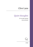 Quiet thoughts - for recorder quintet (tr/t1/t2/b/cb) mini preview