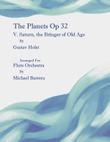 Holst: The Planets - V. Saturn, the Bringer of Old Age | Flute Orchestra
