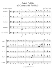 Adeste Fidelis (O Come All Ye Faithful)