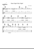 Silent Night - Easy Solo Guitar