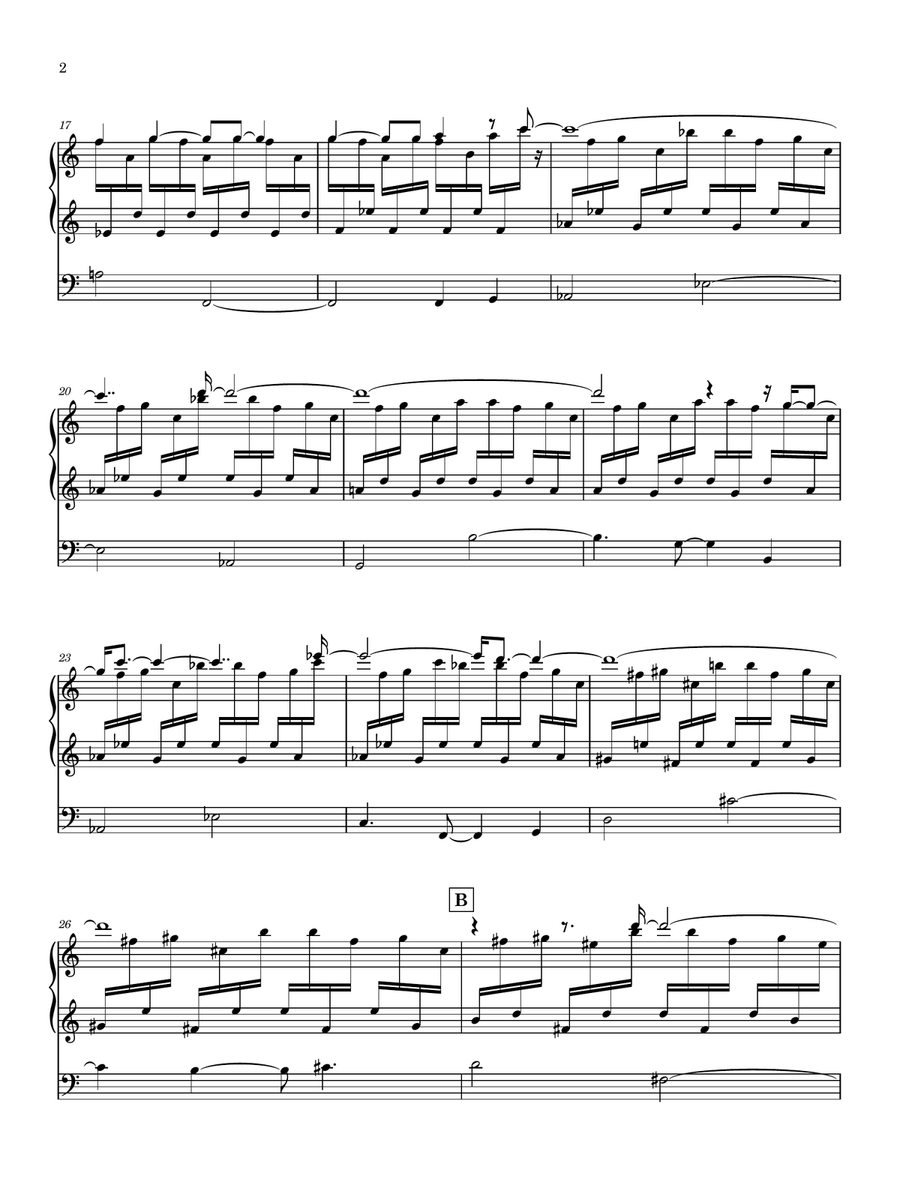 Toccata Toccata Piano scores gallery preview page 2