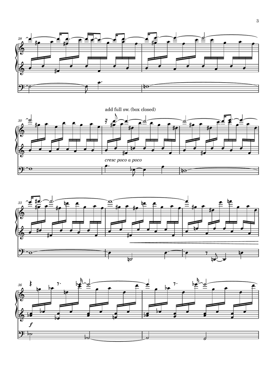 Toccata Toccata Piano scores gallery preview page 3