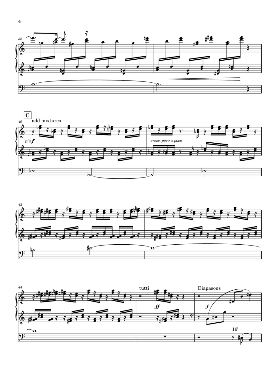Toccata Toccata Piano scores gallery preview page 4