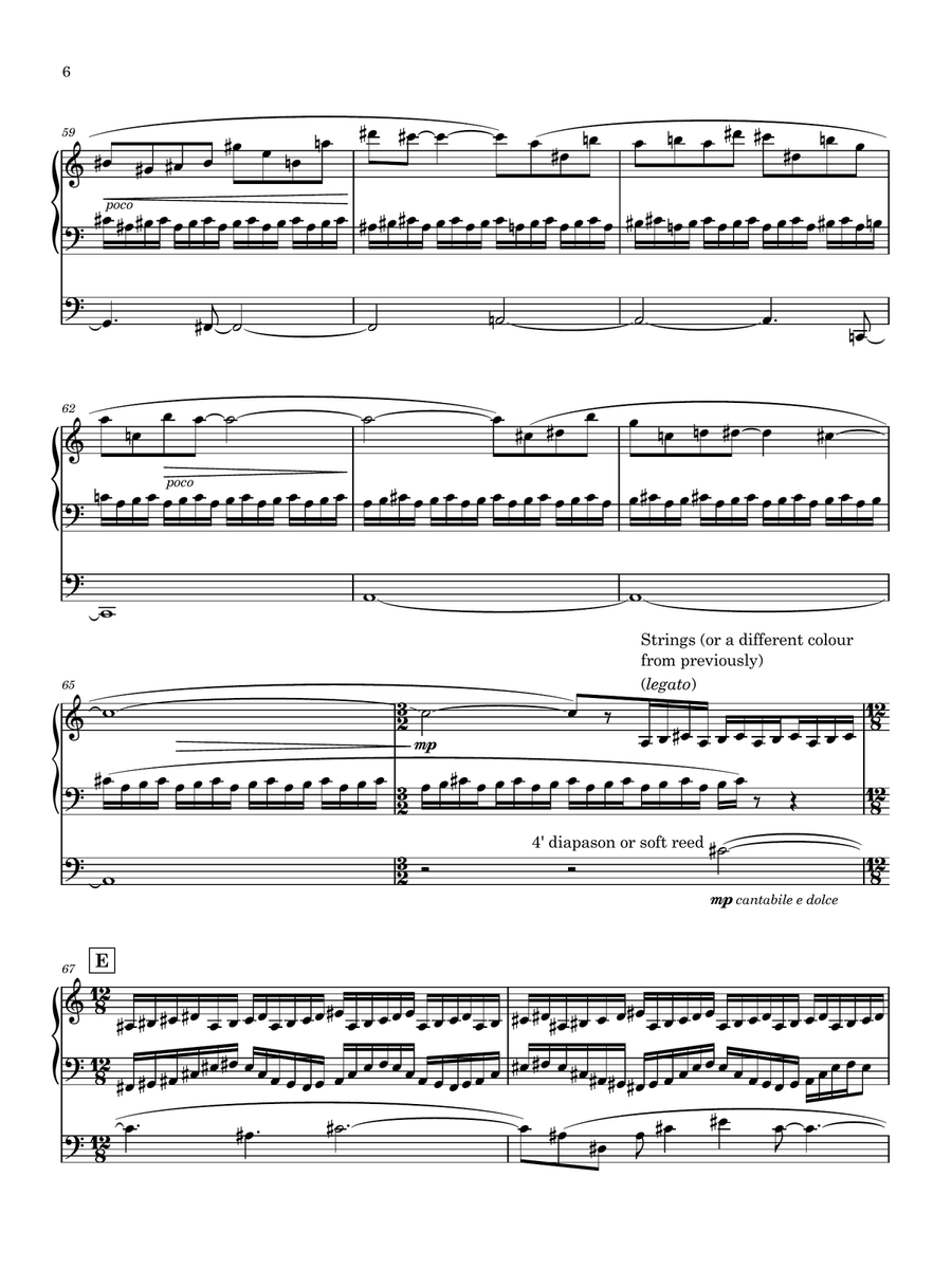 Toccata Toccata Piano scores gallery preview page 6