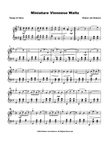 Miniature Viennese Waltz