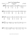 Lord, I'm Coming Home for Native American Style Flute