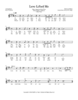 Love Lifted Me for Native American Style Flute