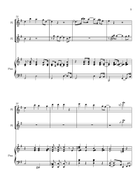 jingle bells Flute Duet scores gallery preview page 5