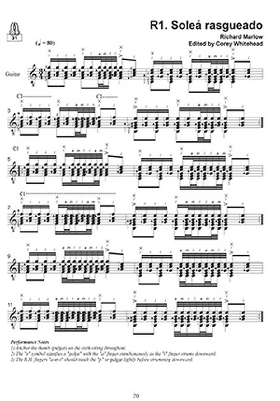 Formative Works for The Flamenco/Classical Guitar Tradition, Volumes 1 and 2 Acoustic Guitar scores gallery preview page 2