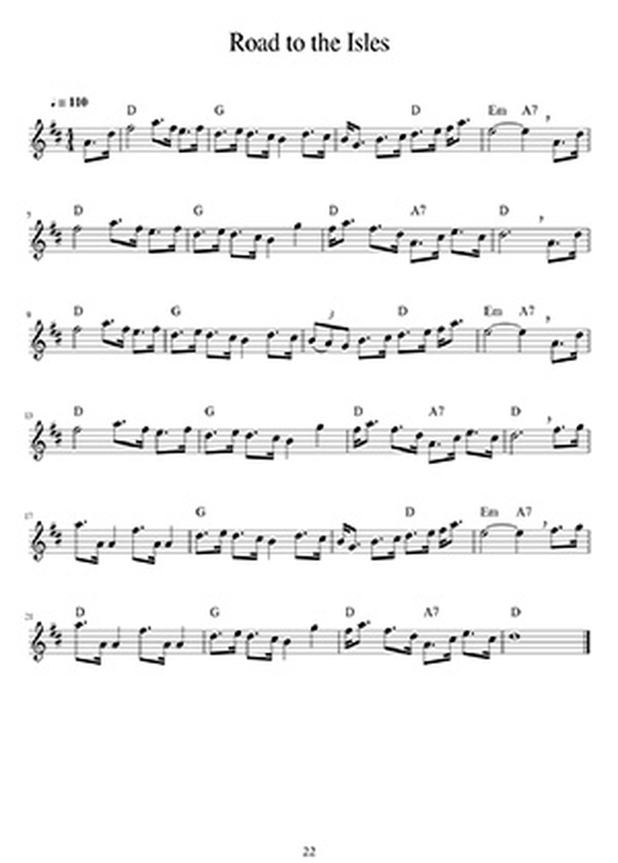 Favorite Recorder Tunes - Scottish Gems Recorder scores gallery preview page 2