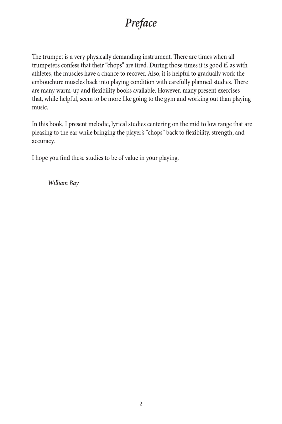 Chop Recovery Studies for Trumpet Trumpet scores gallery preview page 3