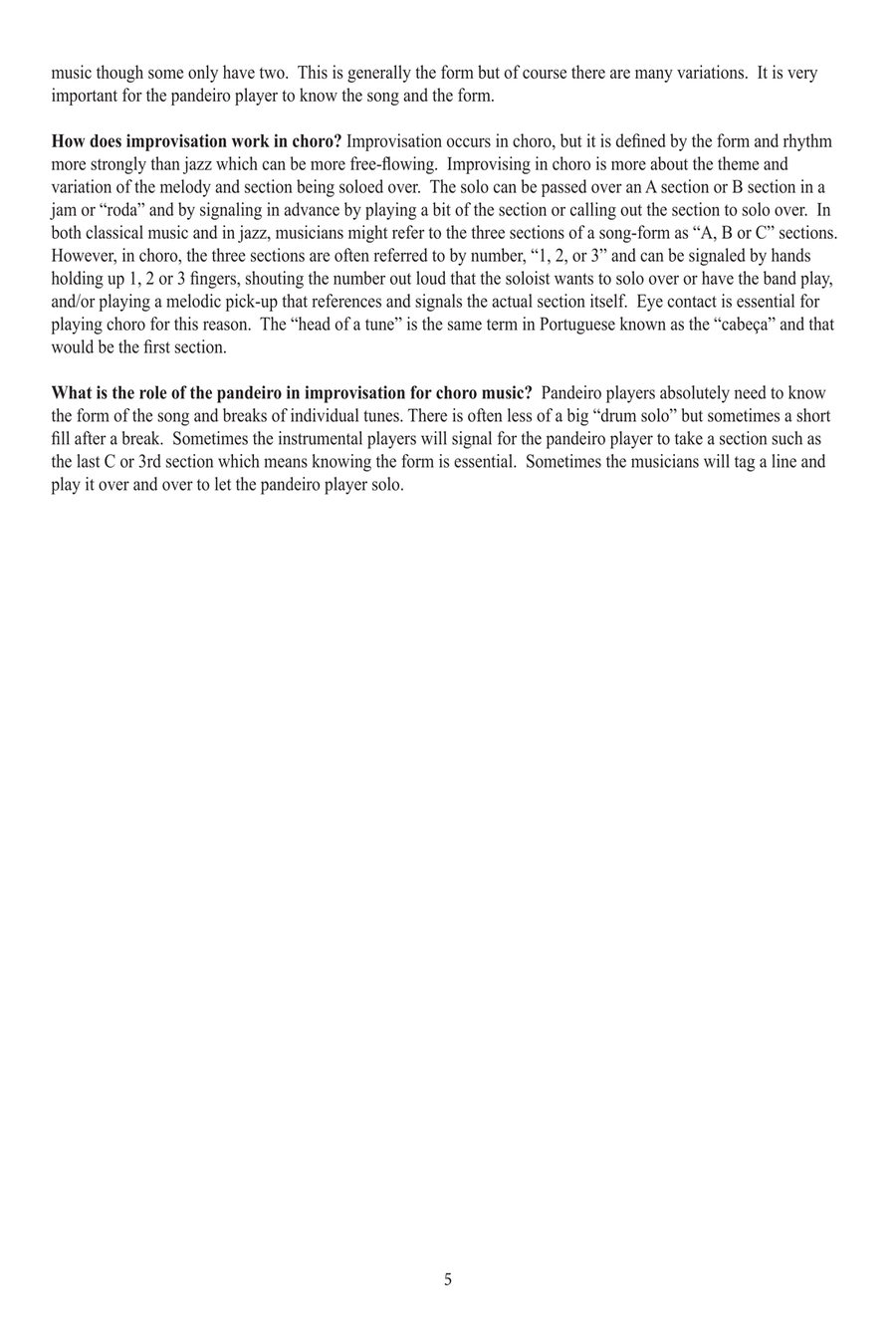 Pandeiro Basics Percussion scores gallery preview page 6