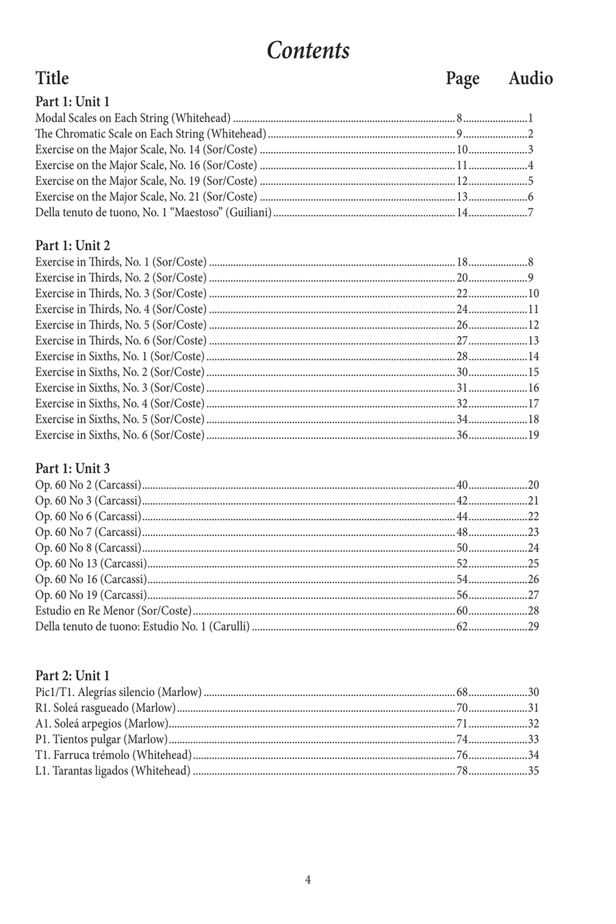 Formative Works for The Flamenco/Classical Guitar Tradition, Volumes 1 and 2 Acoustic Guitar scores gallery preview page 5