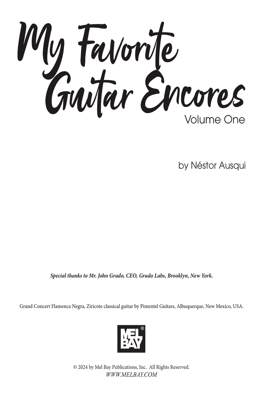 My Favorite Guitar Encores, Volume One Acoustic Guitar scores gallery preview page 2