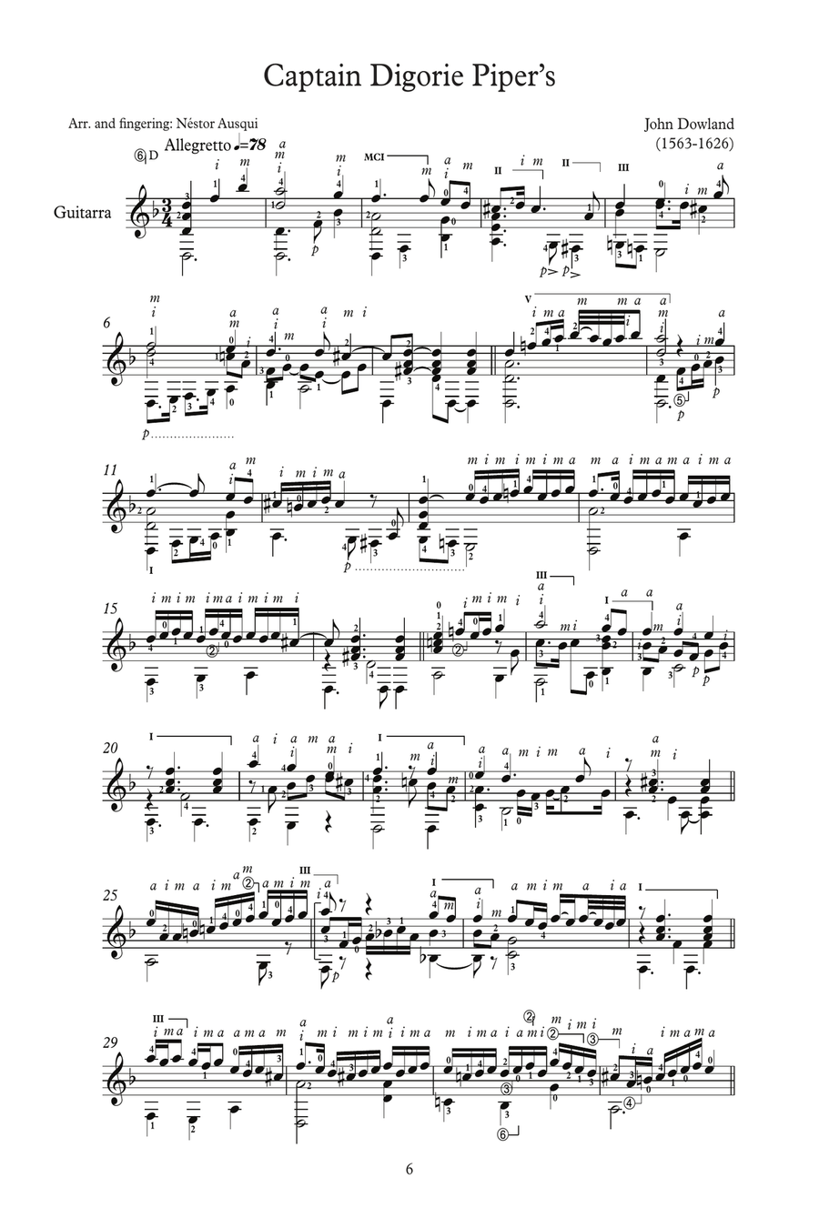 My Favorite Guitar Encores, Volume One Acoustic Guitar scores gallery preview page 7