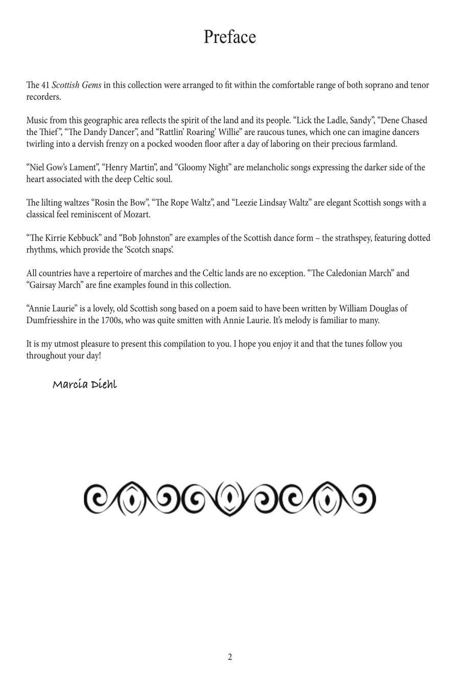 Favorite Recorder Tunes - Scottish Gems Recorder scores gallery preview page 3