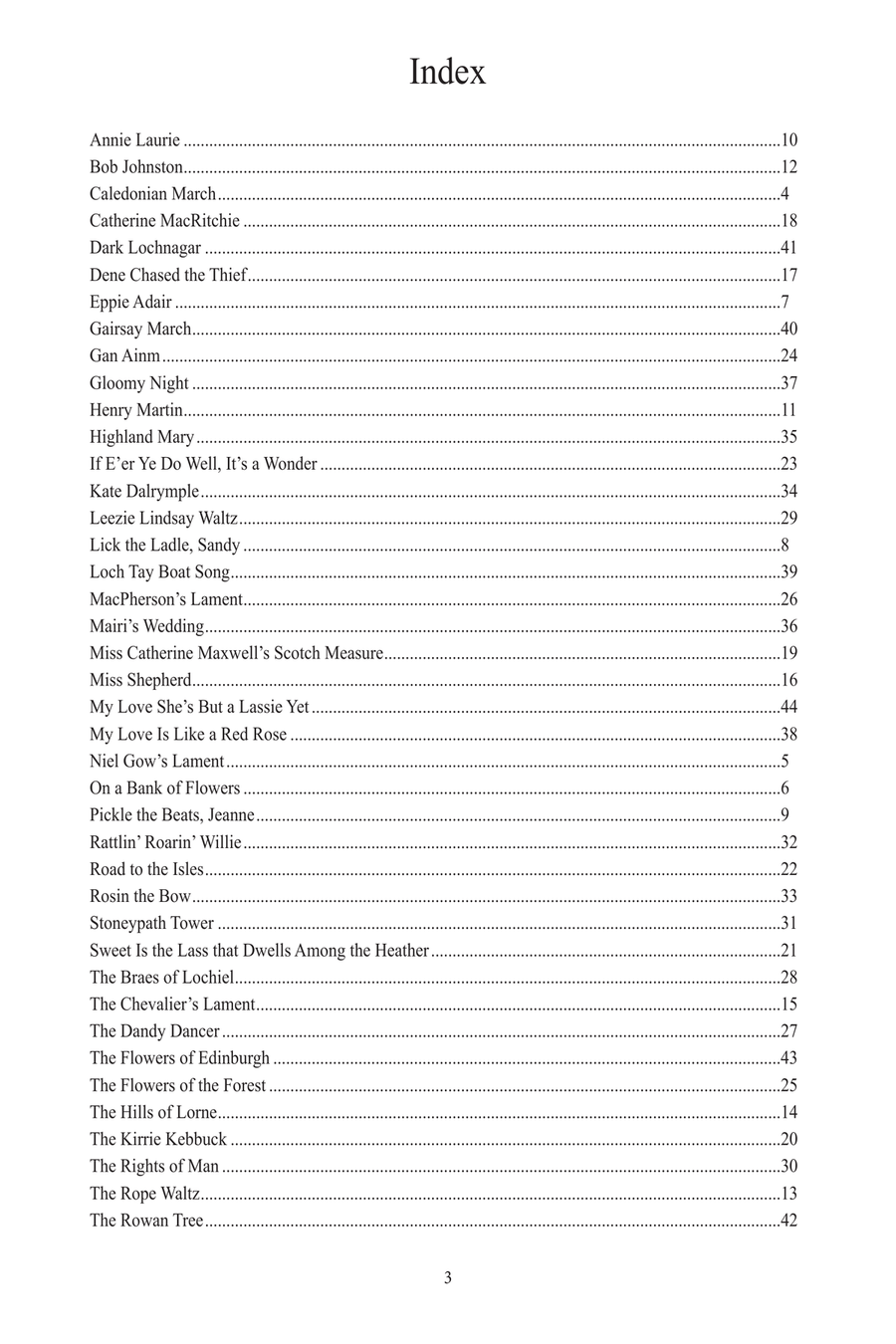 Favorite Recorder Tunes - Scottish Gems Recorder scores gallery preview page 4