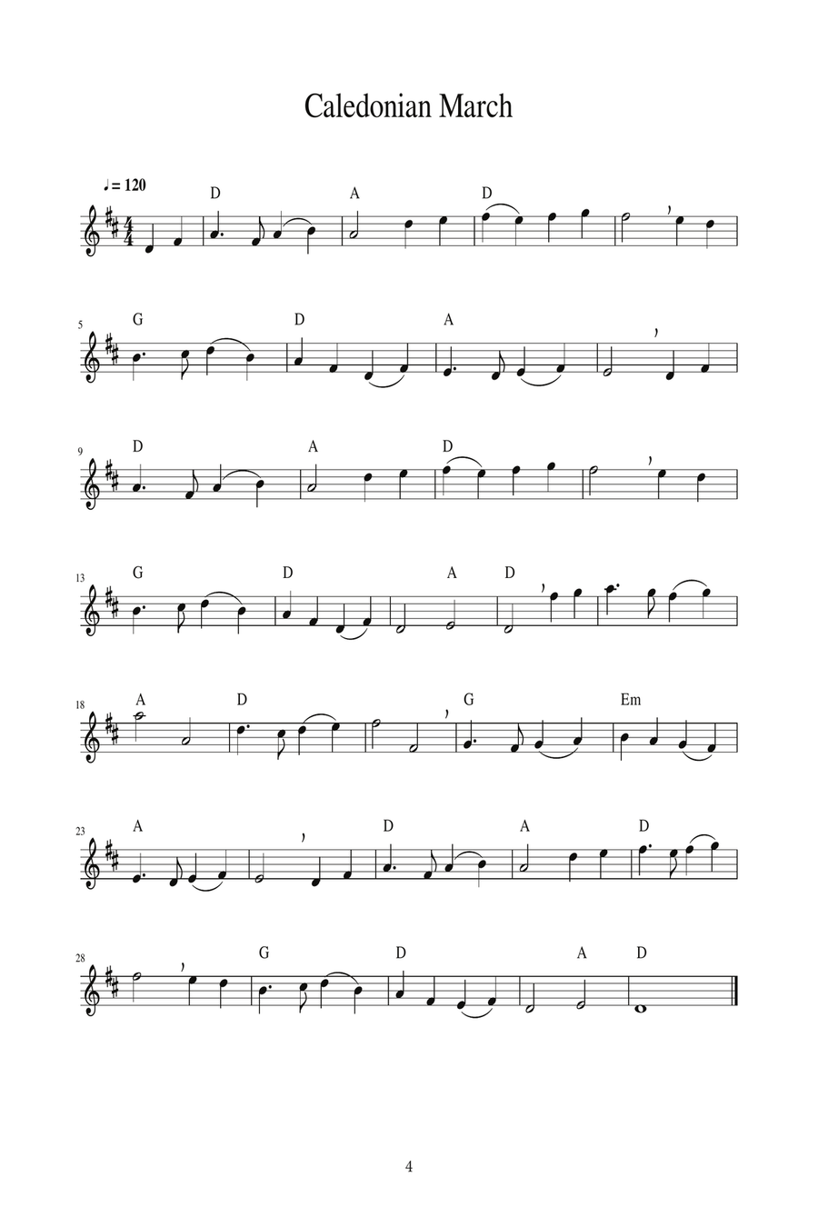 Favorite Recorder Tunes - Scottish Gems Recorder scores gallery preview page 5