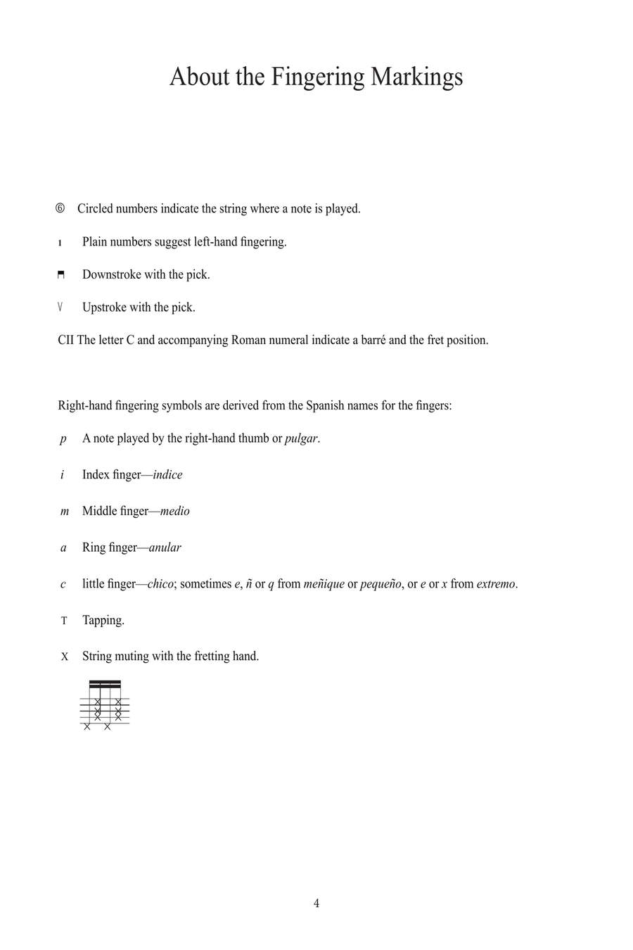 Contemporary Guitar Picking Technique Guitar scores gallery preview page 5