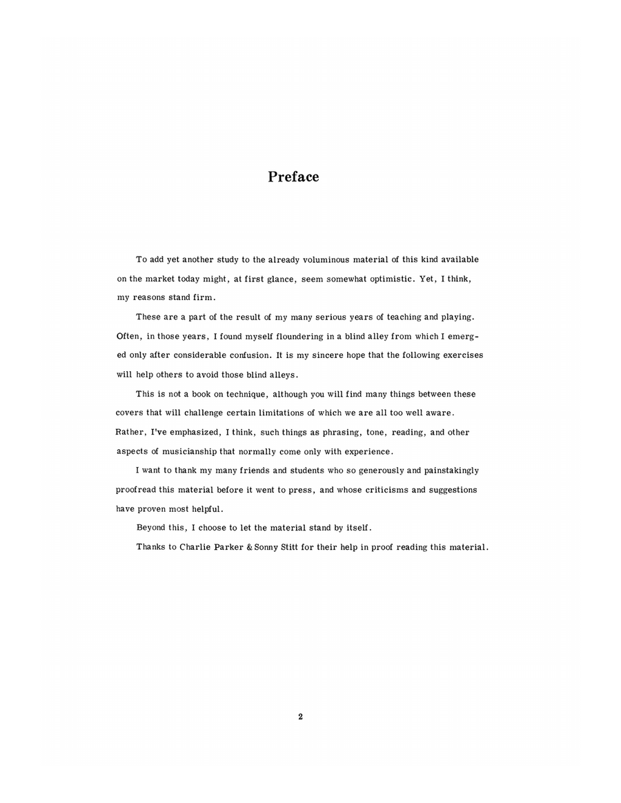 Modern Etudes for Saxophone Saxophone scores gallery preview page 3