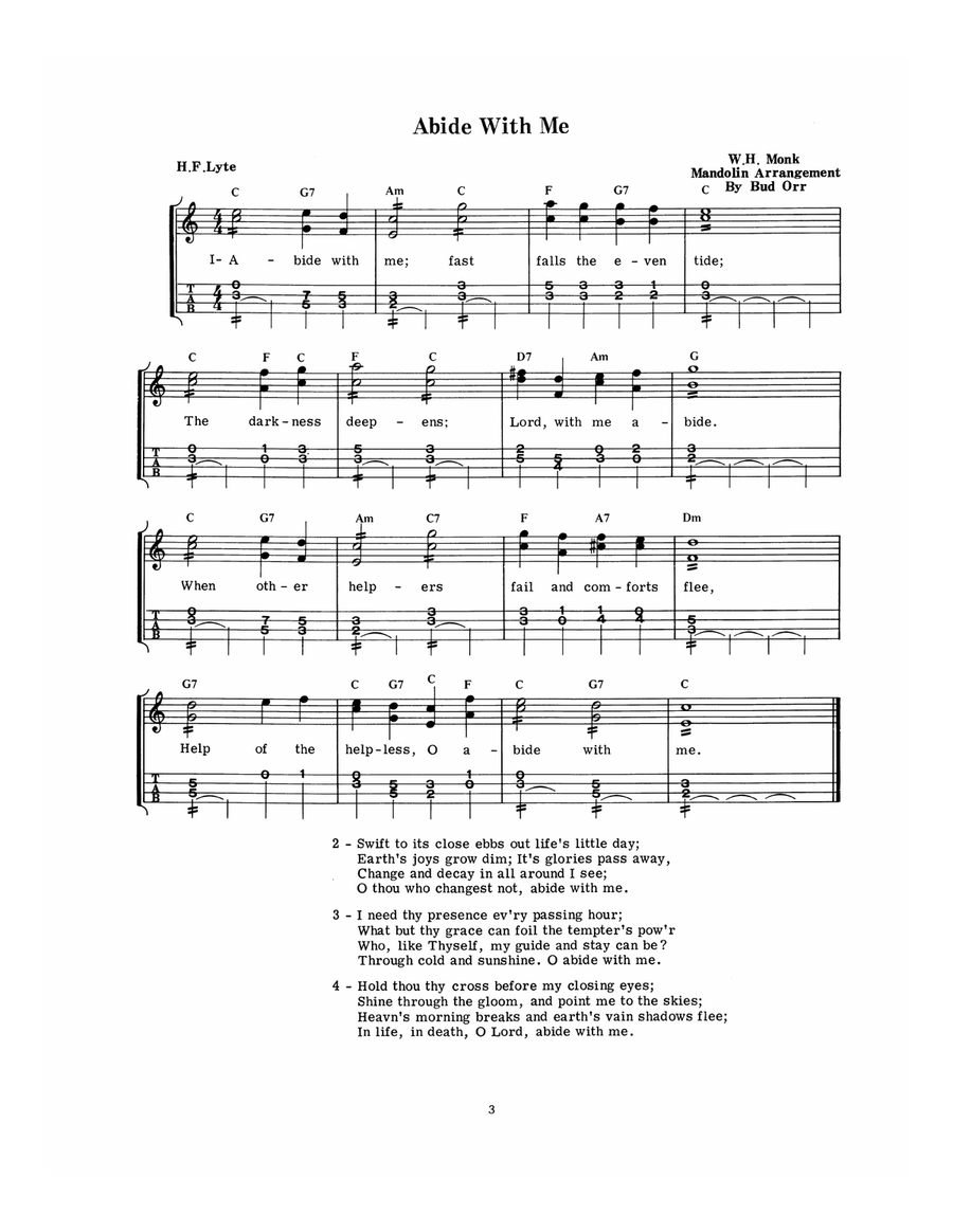 Gospel Mandolin Gospel Mandolin Mandolin scores gallery preview page 4