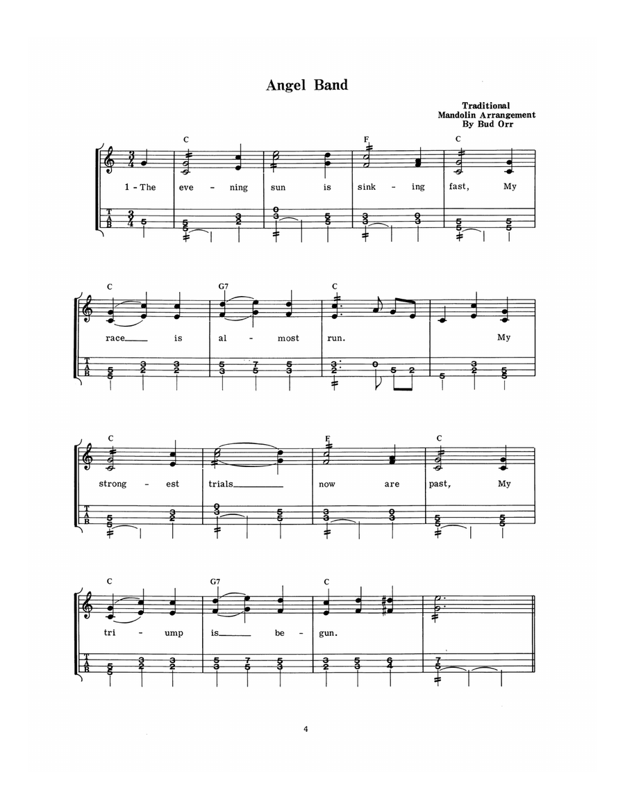 Gospel Mandolin Gospel Mandolin Mandolin scores gallery preview page 5