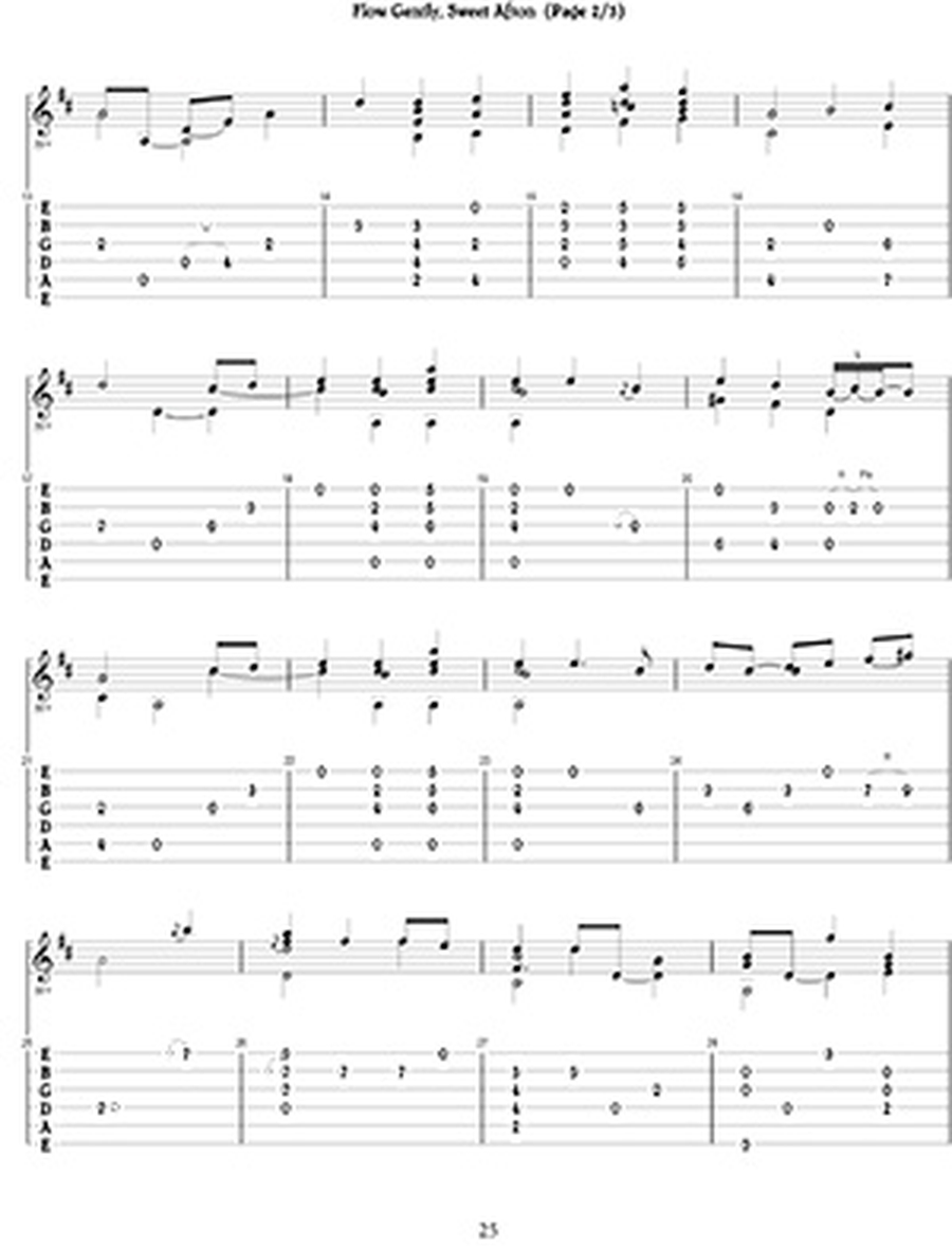 Fingerpicking Guitar Harp Style Harp scores gallery preview page 2