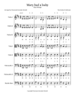 Mary had a baby - Easy String Orchestra