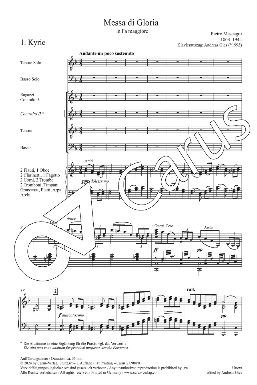 Messa di Gloria STB scores gallery preview page 7