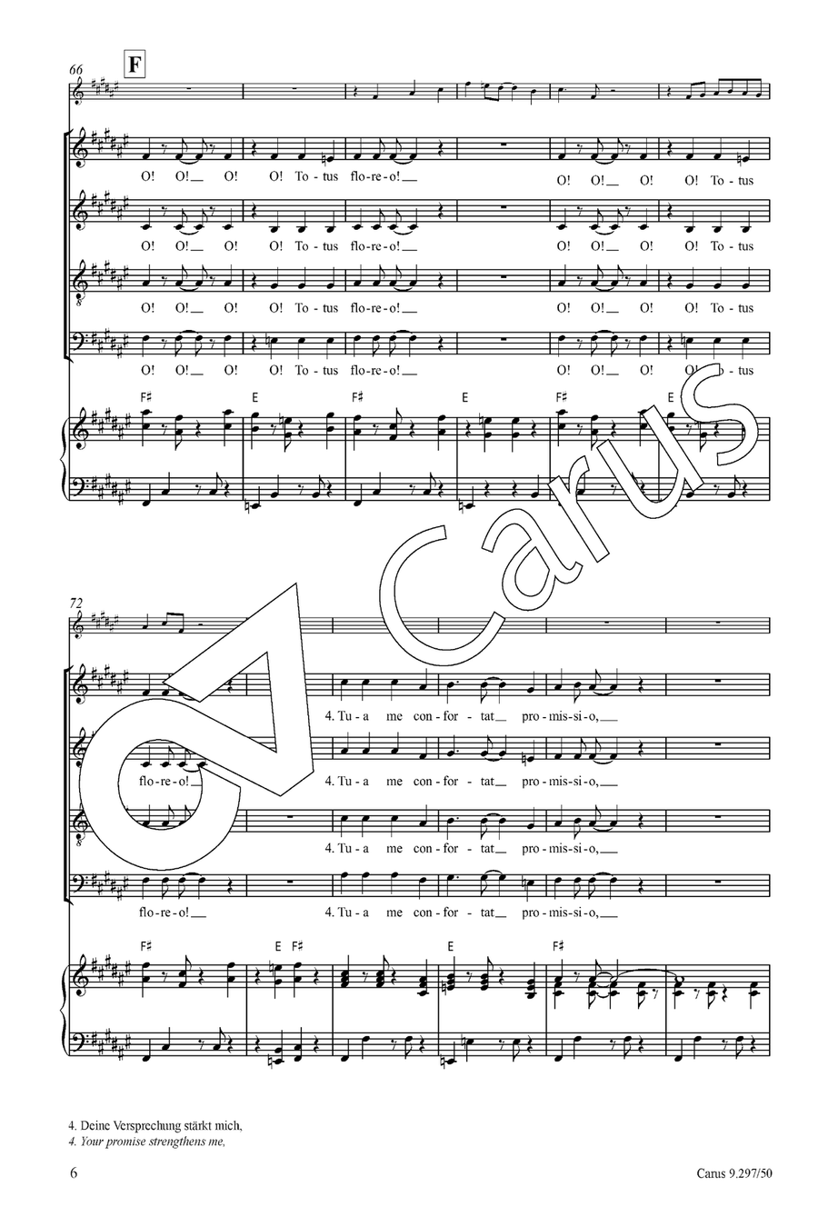 Tempus est iocundum Tempus est iocundum 4-Part scores gallery preview page 7