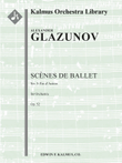 Scenes de Ballet, Op. 52; No. 5: Pas d'Action