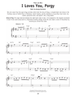I Loves You, Porgy (from Porgy and Bess)