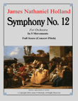 Symphony No. 12, Full Score (Concert Pitch) - Score Only