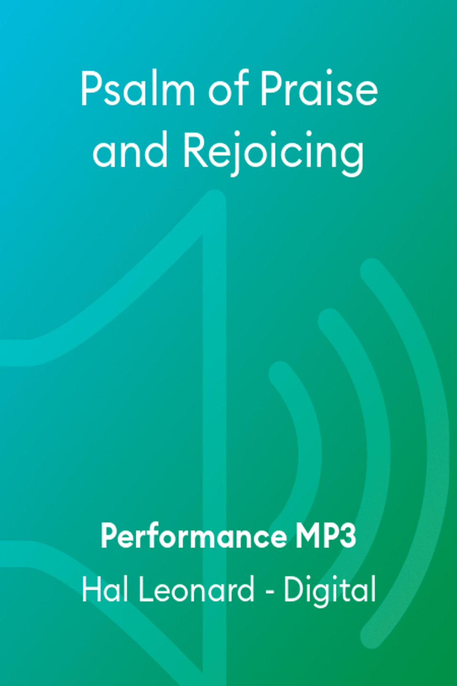 Psalm of Praise and Rejoicing Choir scores gallery preview page 1