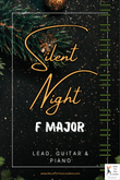 Silent Night - F MAJOR - Lead, Guitar and Piano