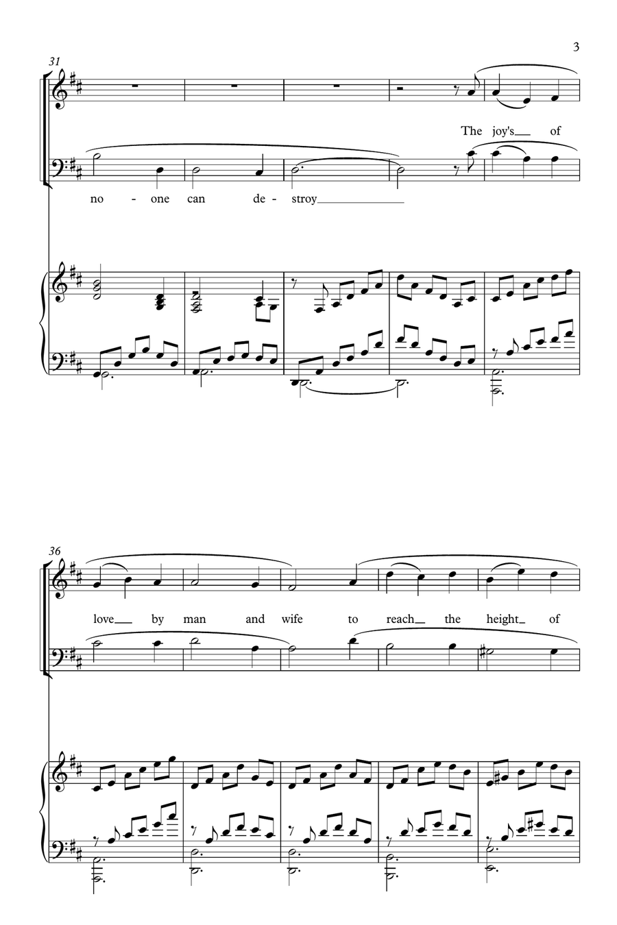 Sweet loves emotions Sweet loves emotions Piano, Vocal scores gallery preview page 3