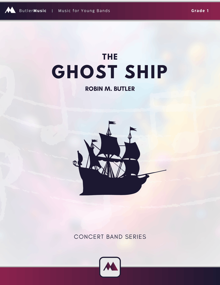 The Ghost Ship - Grade 1 Concert Band Concert Band scores gallery preview page 1
