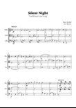 Silent Night for String Trio